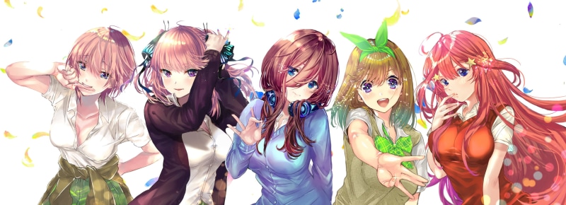 Itsuki Nakano, Anime, Yotsuba Nakano, Ichika Nakano, Miku Nakano, 2K, The Quintessential Quintuplets, Nino Nakano