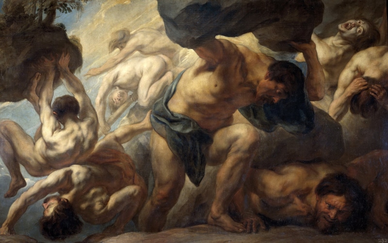 Fall Of Giants, 1080P, picture, mythology, Jacob Jordaens