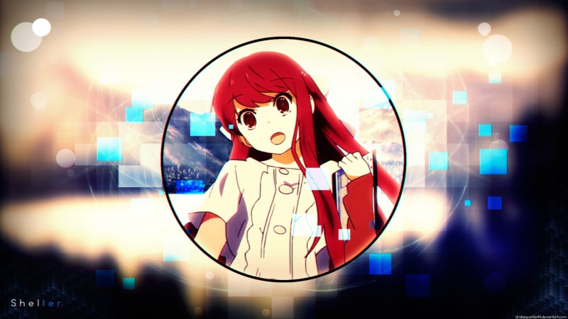 night, outdoors, technology, shelter, illuminated, art and craft, real people, human representation, standing, picture-in-picture, readhead, Rin (Shelter)