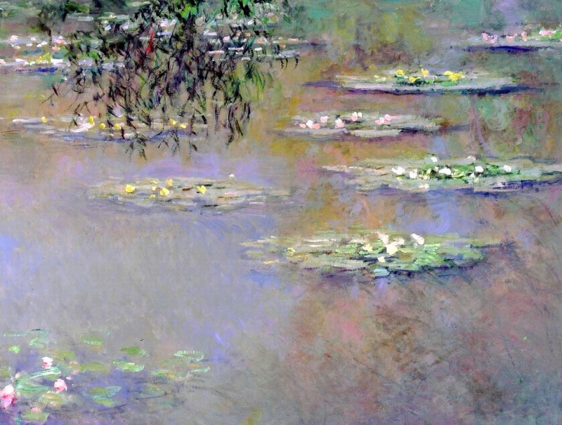 Claude Monet, landscape, picture, 1080P, Water Lilies