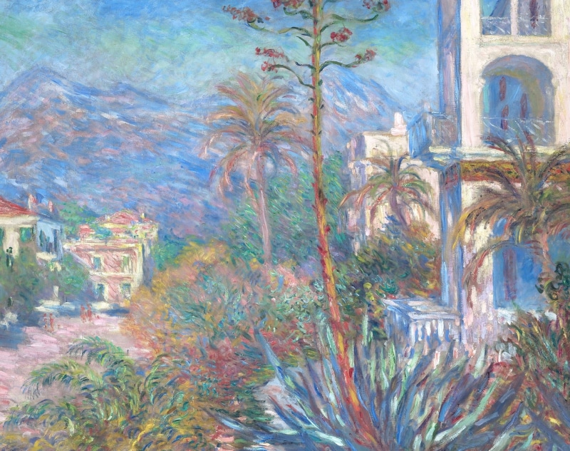 Villas in Bordighera, picture, 1080P, landscape, Claude Monet