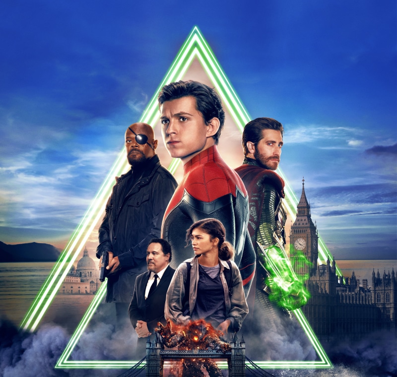Jacob Batalon, Happy, Happy Hogan, Action, Italy, Quentin Beck, Cobie Smulders, Michelle Jones, Big Ben, Beautiful, London, Young man, Rome, England, Home