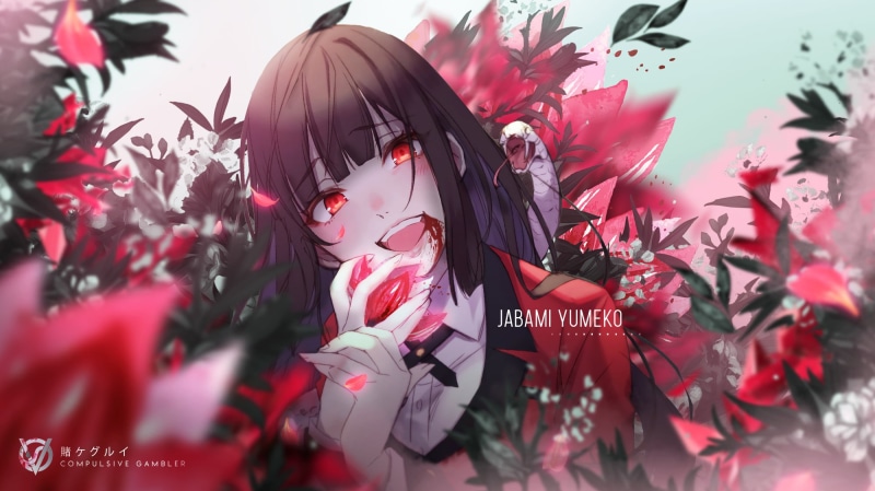 Anime, 1080P, Kakegurui, Yumeko Jabami