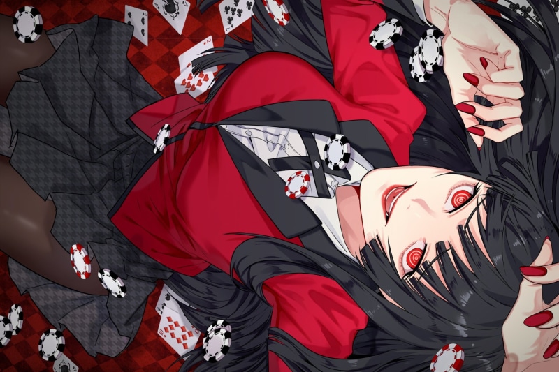 Kakegurui, 1080P, Yumeko Jabami, Anime