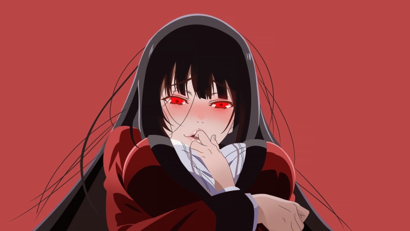 Anime, Yumeko Jabami, Kakegurui, 1080P
