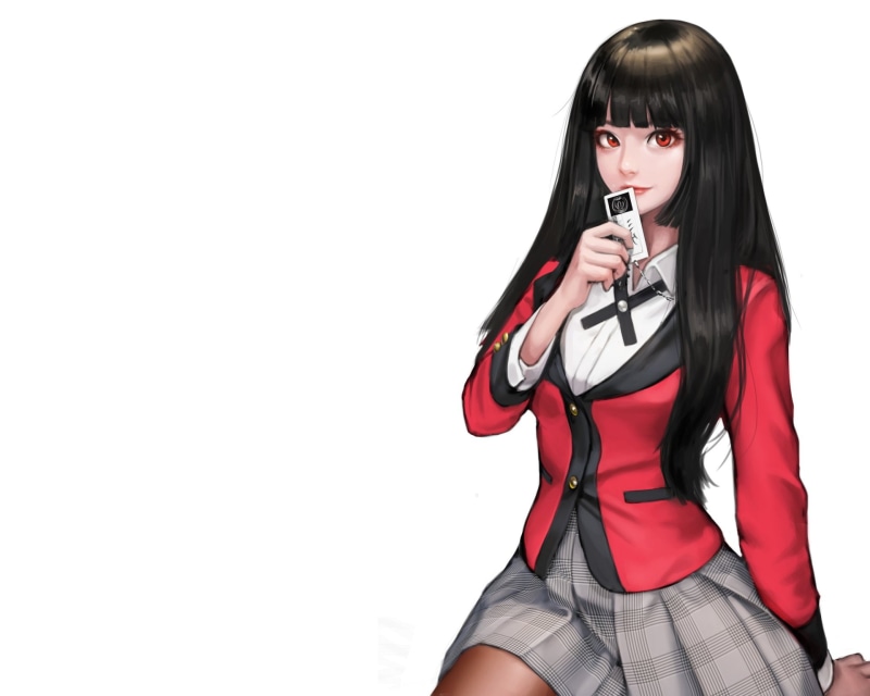 Yumeko Jabami, Kakegurui, 1080P, Anime