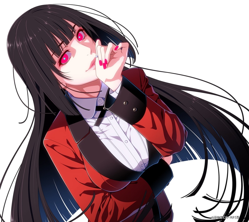 1080P, Kakegurui, Anime, Yumeko Jabami