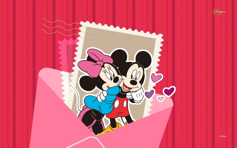 mouse, Happy, s, postage, Mickey, 720P, Disney, times, minnie