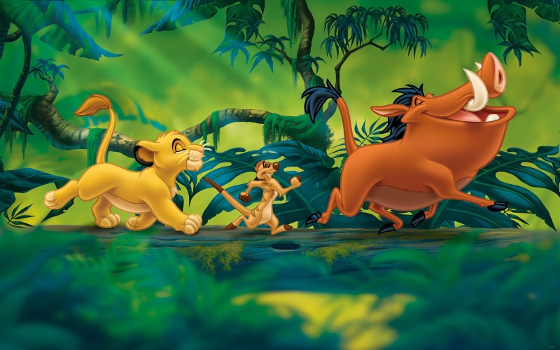 2K, king, disney, simba, lion, hd, pumbaa, cartoons, desktop, timon