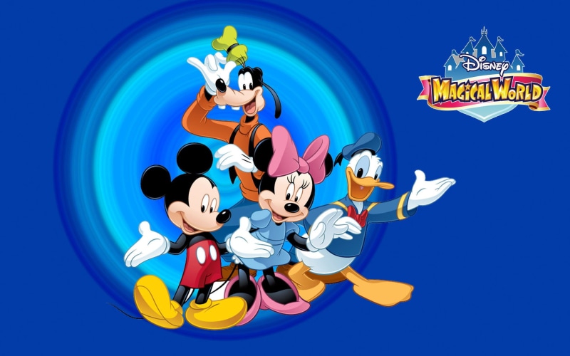 mickey, disney, magical, cartoon, mouse, 1080P, world, hd