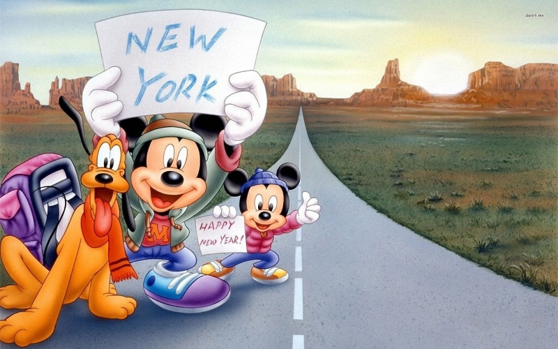 Mickey Mouse, minnie, digital, mickey, Disney, 1080P, mouse, pluto