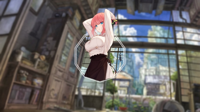 5-toubun no Hanayome, anime, picture-in-picture, Nakano Nino, anime girls, 1080P