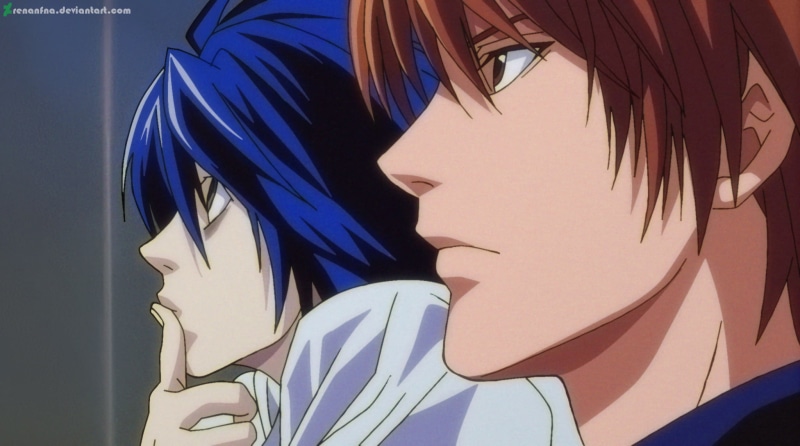 Anime, L (Death Note), Light Yagami, 1080P, Death Note