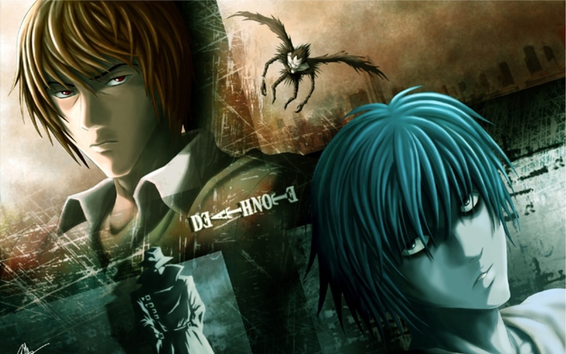 death, light, note, Yagami Light, l, anime, art, x, hd, yagami, 1080P, death note