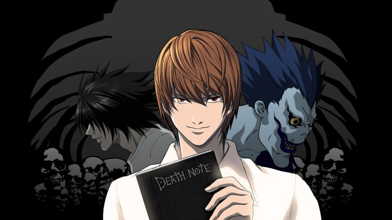 anime, 1080P, light yagami, death note, ryuk