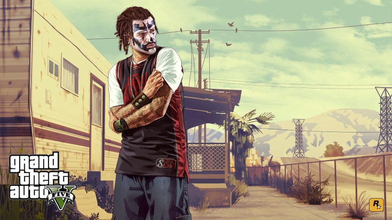 built structure, theft, real people, auto, grand theft auto v, caucasian Ethnicity, 1080P, front view, people, males, rockstar games, game, outdoors, building exterior