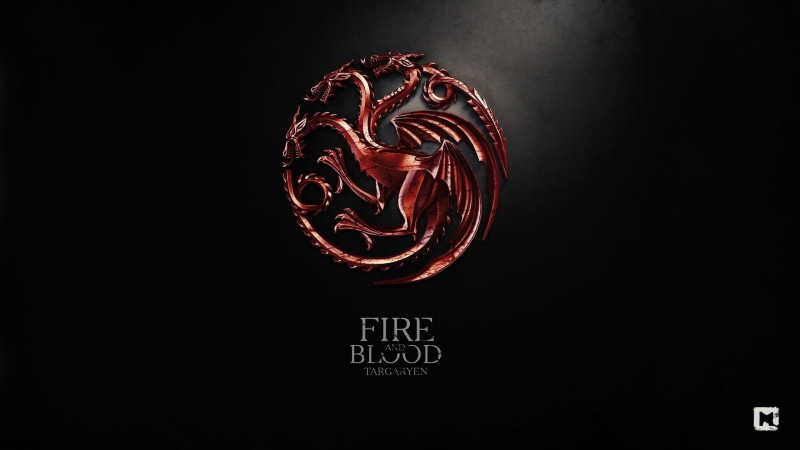 1080P, Game of Thrones, indoors, sigils, sign, communication, studio shot, illuminated, A Song of Ice and Fire, close-up, copy space, House Targaryen
