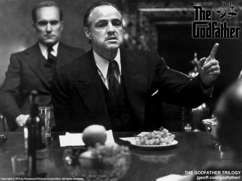 movies, Marlon Brando, 480P, Vito Corleone, The Godfather