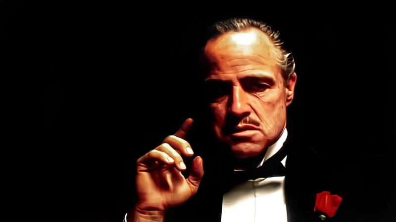 Marlon Brando, Actors, The Godfather, 1080P