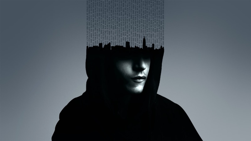 text, 1080P, hacking, TV, Elliot (Mr. Robot), Mr. Robot