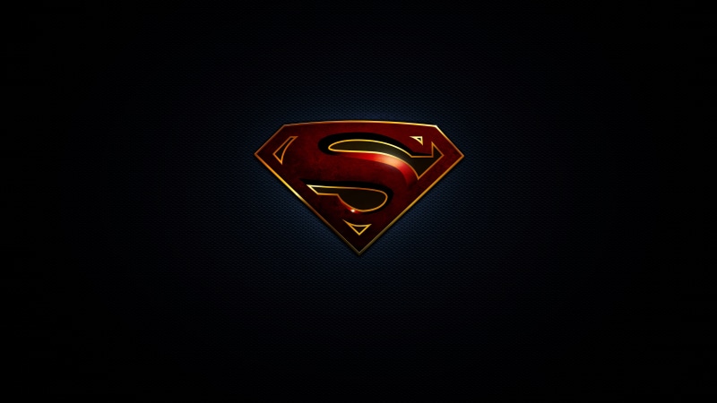 logo, 8K, Photoshop, fan art, Superman HD Wallpaper