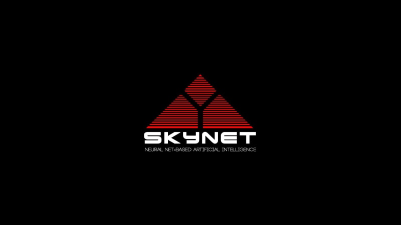 minimalism, movies, logo, Skynet, The Terminator, 1080P, typography