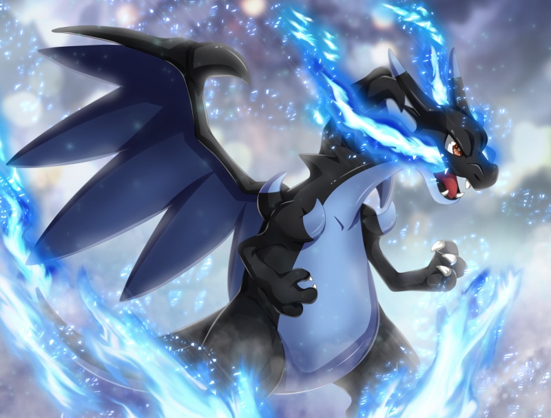Mega Charizard X (Pokémon), 1080P, Pokémon