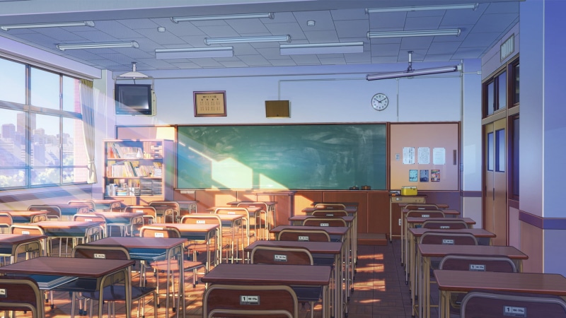 digital art, ArseniXC, visual novel, anime, sunlight, RocknRoll, 1080P, artwork, Background Art, Money, school, Love
