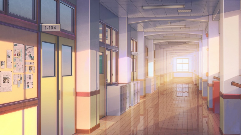 artwork, visual novel, sunlight, Money, RocknRoll, digital art, anime, Background Art, ArseniXC, Love, school, 1080P