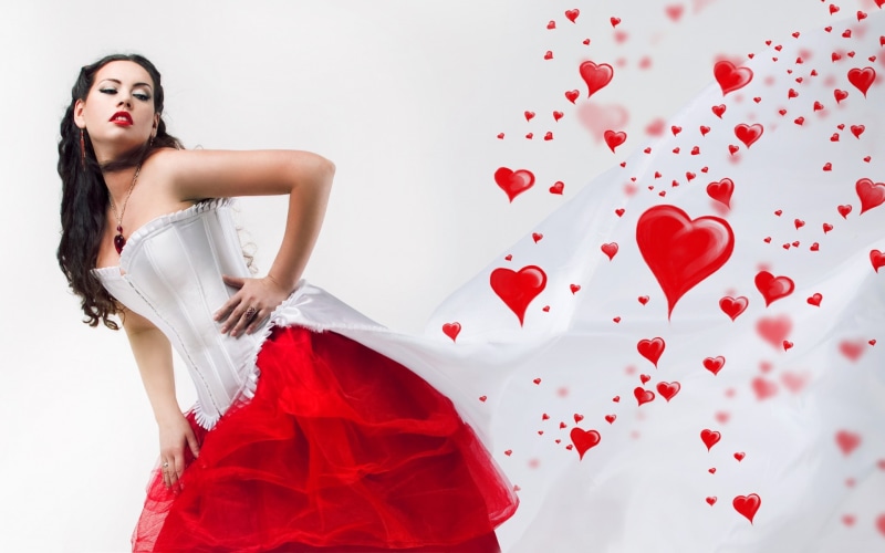 hearts, 1080P, day, love, girls, sexy, females, women, babes, valentine 039 s