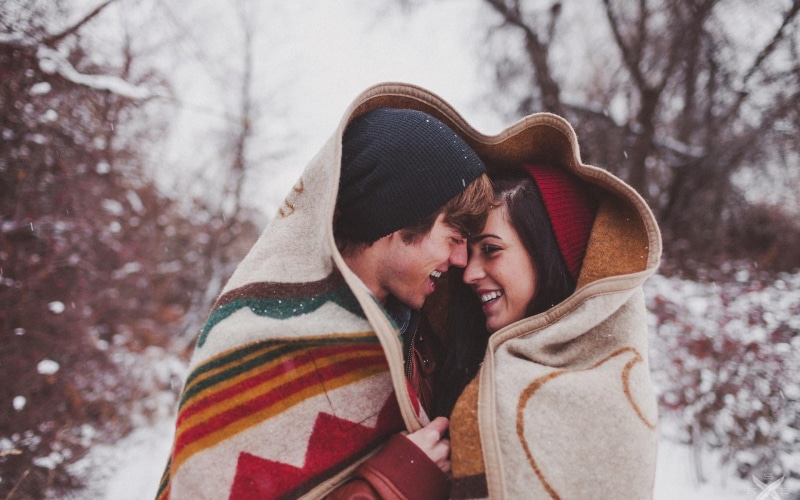 couple - relationship, boyfriend, scarf, couple, young women, flirting, 1080P, bonding, adult, men, clothing, young couple, girlfriend, smiling, happiness