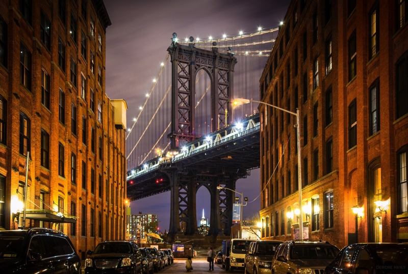 Manhattan, Brooklyn bridge, bridge, brooklyn, New York, USA, 1080P, home, street