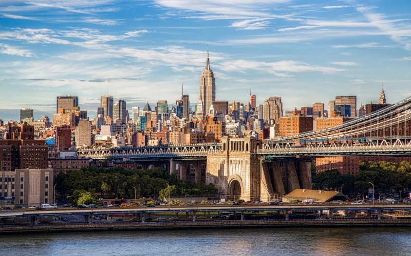 Buildings, Bridge, City, 2K, New, York, Manhattan, Brooklyn