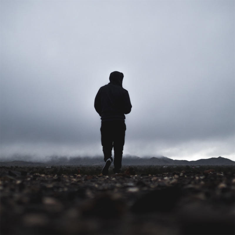 one person, men, winter, 1080P, cloudy, only men, adults only, fashion, nature, outdoors, day, sky, one man only, leisure activity, daytime, guy, fog