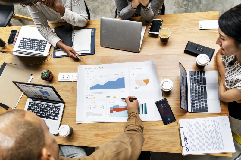 european, communication, males, women, digital device, coffee, discussion, table, connection, colleagues, development, working, investment, cooperation