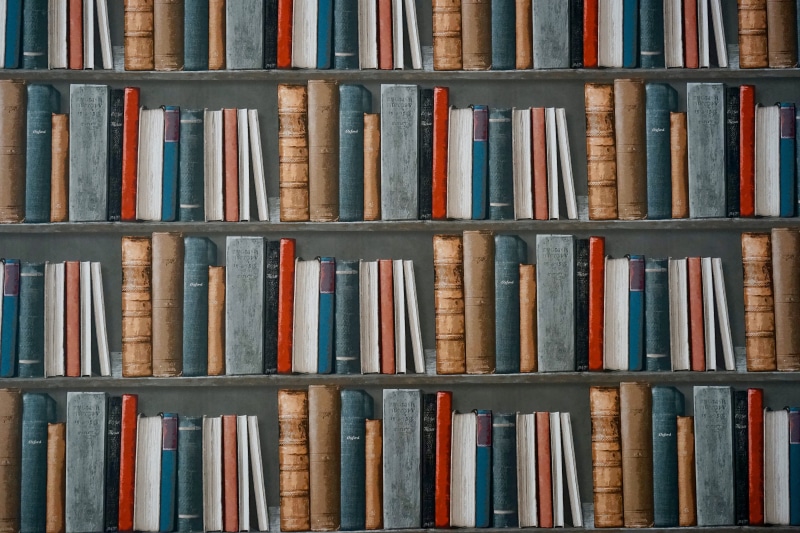 large group of objects, paper, library, bookcase, science, dictionary, bookstore, in a row, textbook, hardbound, vintage, full frame, literary, research