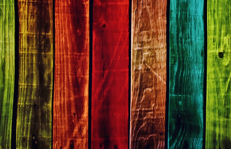 red, vibrant color, green color, backgrounds, fence, background image, indoors, 5K, no people, arts culture and entertainment, brown, boards, nightlife