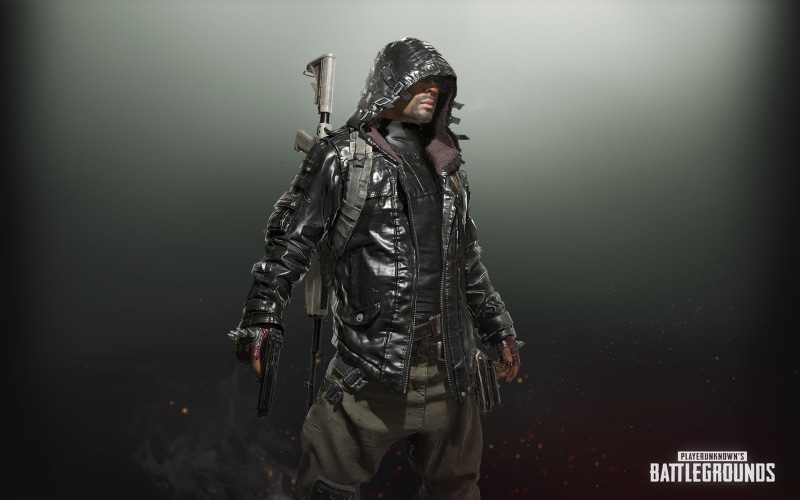 beautiful woman, holding, hairstyle, standing, Video Game, battlegrounds, lifestyles, three quarter length, PlayerUnknowns Battlegrounds, looking at camera