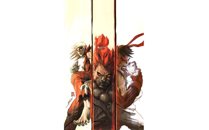 hd, art, street fighter, fighter, Ryu, 720P, ken, video, akuma, masters, games, x, street