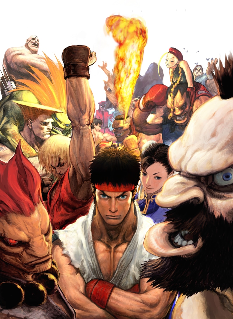 akuma, Video Games, 4K, street, x, art, ken, hd, chunli, guile, zangief, ryu, vega, sagat, blanka, cammy, games, street fighter, video, fighter