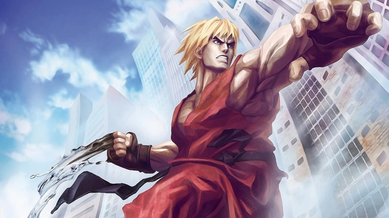 fighter, hd, 720P, street, ken, video games, drawing
