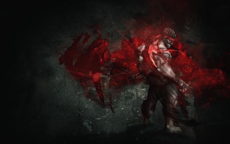 games, street, artwork, x, Street Fighter IV, hd, iv, evil, 1080P, video, Ryu, fighter, art