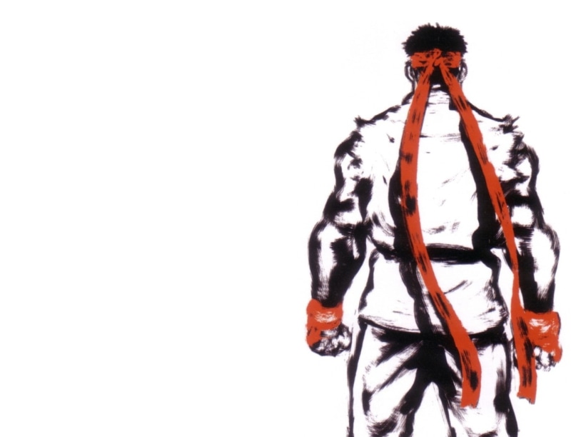 games, art, Ryu, video, fighter, street, street fighter, hd, 720P