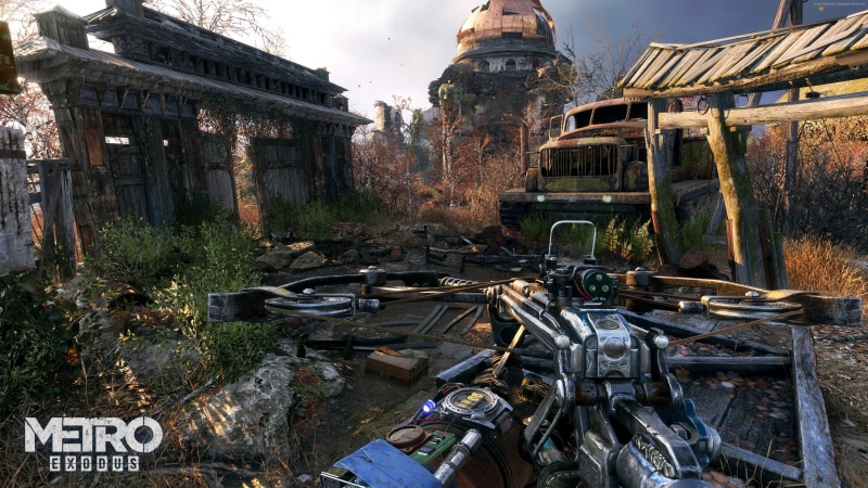 ruined, building exterior, decline, architecture, abandoned, broken, damaged, Metro Exodus, E3 2017, bad condition, history, built structure, screenshot