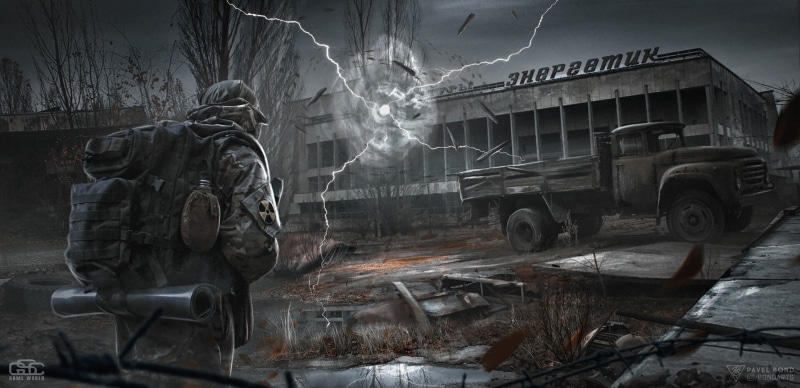 ZIL, Pripyat, anomaly, energetic, Stalker 2, 1080P, Stalker, PAVEL BOND, the city