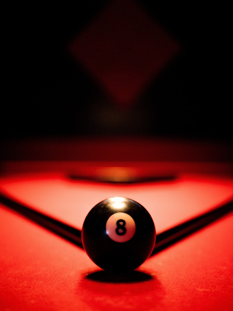 gamble, focus on foreground, table, arts culture and entertainment, skill, ball, number, close-up, green, relaxation, leisure activity, billiards, colorful