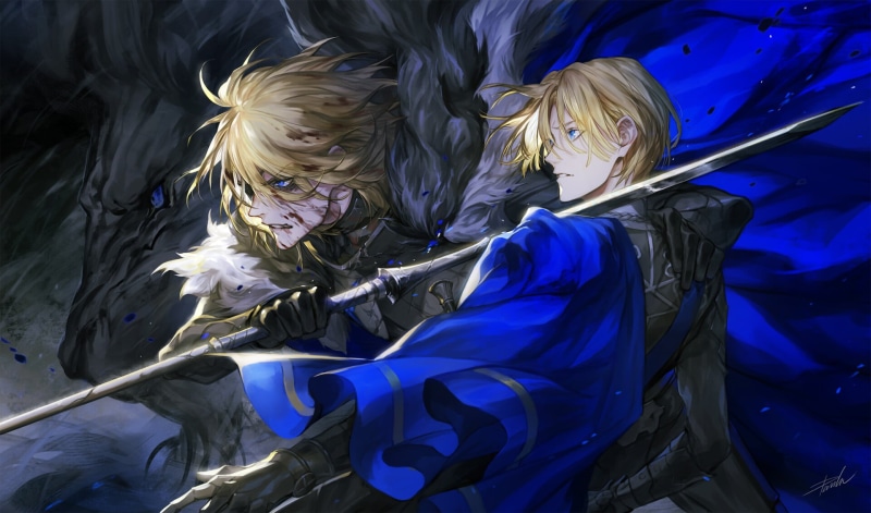1080P, Eye Patch, Fire Emblem: Three Houses, Dimitri (Fire Emblem), Video Game