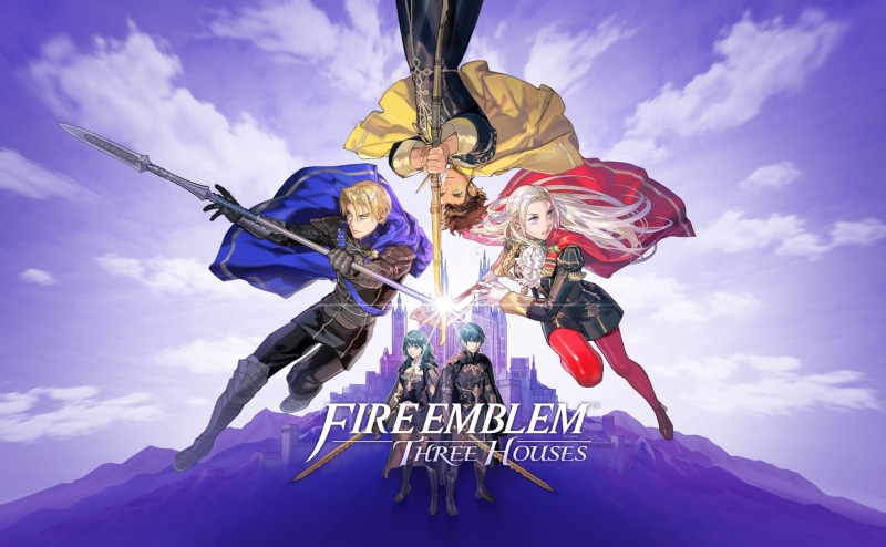 Claude (Fire Emblem), Fire Emblem: Three Houses, Dimitri (Fire Emblem), Video Game, Byleth (Fire Emblem), Edelgard (Fire Emblem), 1080P