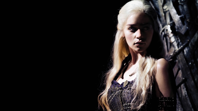 adult, targaryen, contemplation, young women, Daenerys Targaryen, headshot, looking, game, one person, beautiful woman, hairstyle, indoors, teenager