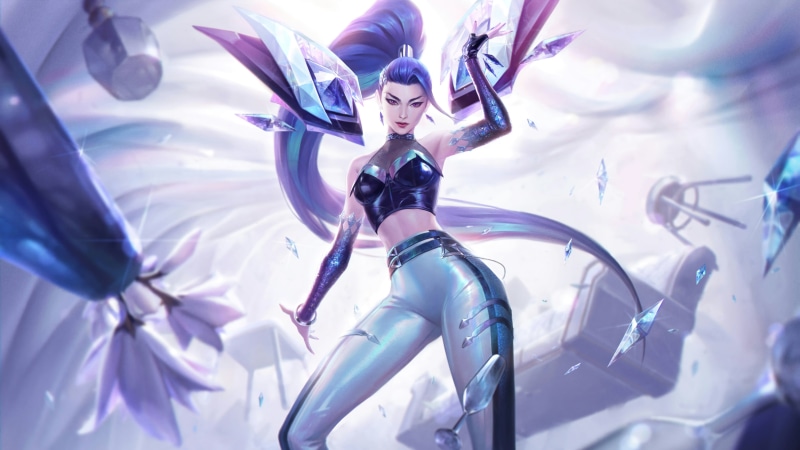 KaiSa (League of Legends), kda, League of Legends, Adcarry, KaiSa, K/DA, 4K, music, Riot Games, ADC
